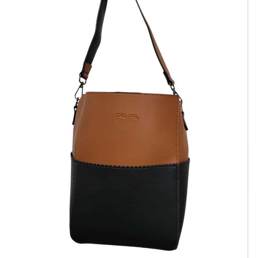 NWOT Two-Tone Tan and Black Shoulder Bag — Women’s Everyday Tote